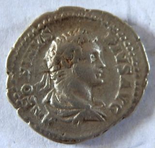 Roman Silver Coin Of Caracalla photo