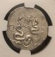 Mysia Pergamon Silver Cistaphoric Tetradrachm Lucius Antony Ngc Rare See Desc Coins: Ancient photo 3