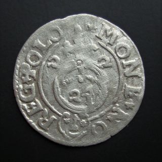 Poland Poltorak 1/24 Thaler 1622 Sigismund Iii Silver Coin S7 photo
