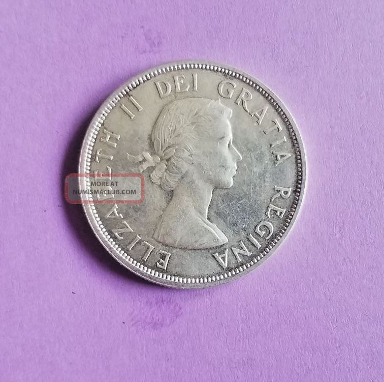 1960 Canadian Voyager Silver Uncirculated Dollar. Coins: Canada photo